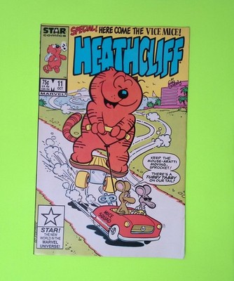 Heathcliff #11 1986 Star Comics High Grade Comic Book X241-183