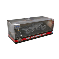 Batmobile Justice League With Batman Figure 1:32 Jada Toys Movie -D- Neues Model