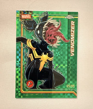 Topps 2026 Chrome Marvel Venomizer #188 Green X Fractor Serial #95/99