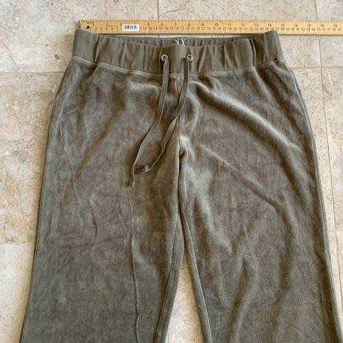 NY & CO Damen Gr. M oliv 2-teiliges Samt Hoodie & Hose mit weitem Bein Set - Bild 9 von 14