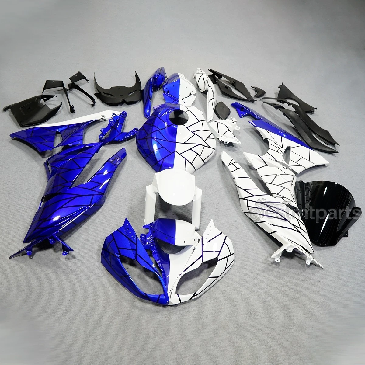恵美出品 Fairings & Bodywork for 2009 Kawasaki Ninja ZX6R for sale | eBay