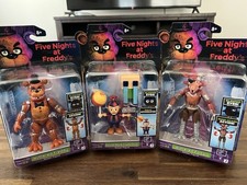 Five Nights at Freddy  s FNAF Figure Set Lot 3 Balloon Boy Withered Freddy Foxy  