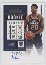 2020-21 Panini Contenders Rookie Ticket Variation Udoka Azubuike #134 Auto 5yi