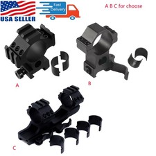 Quick Release One Piece Scope Cantilever Mount/High Profile 1" 30mm Ring Mount