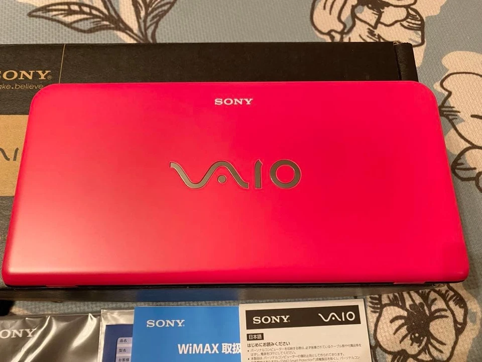 Notebook Sony Vaio Rosa PC VPCP119KJ/P Tipo P Windows7 Home Premium muito bom - Imagem 2 de 4