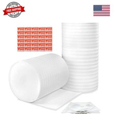Moving Supplies, 14'' Wide X 160' Length Foam Wrap Roll, Packing Supplies f...