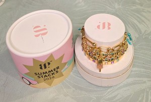 Authentic Summer Stacks 2026 Gelato Daydreams Gold Plated Bracelet Set