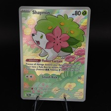 Shaymin 185/182 ILLUSTRATION RARE Destined Rivals Pokemon Holo NM/M on eBay