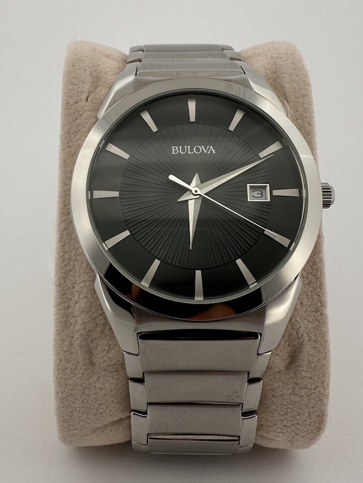 sachin and babi light blue dress Bulova 96C125 Classic Mens Quartz Watch