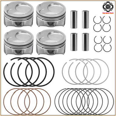 #ad 4 xSTD Piston amp; Rings kit For Kia Soul Forte Forte5 Forte Koup 2.0L 2014 2018 $65.00