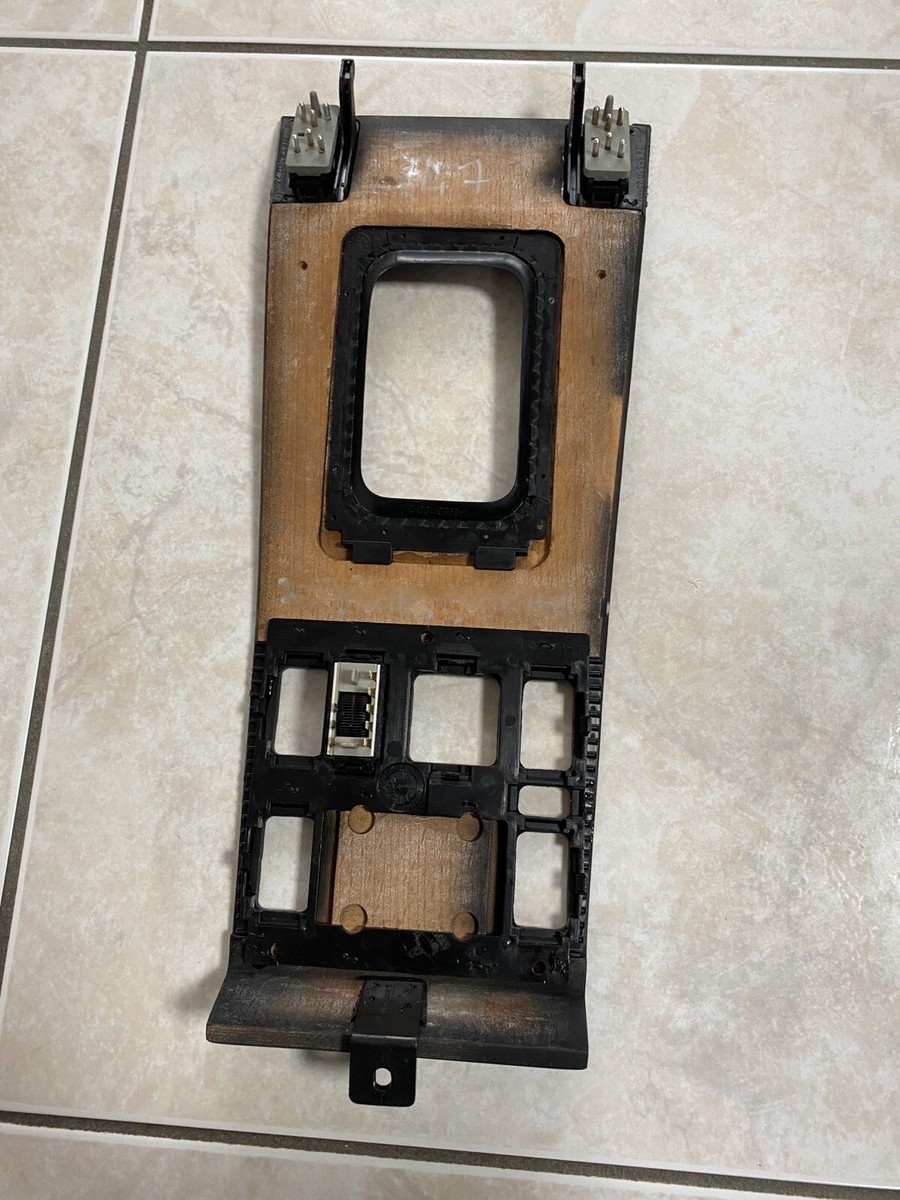 Mercedes Benz w124 Zebrano Center Console Shifter Wood '86-'89