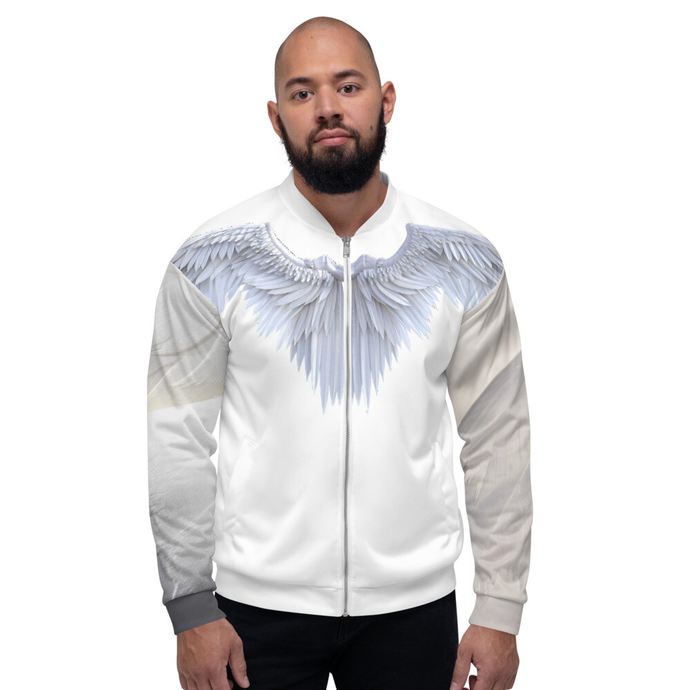 Unisex Bomber Jacket WINGS-image