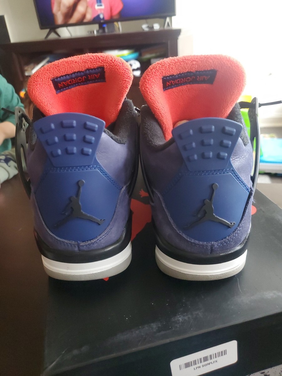 Size 8m or 9.5w -Jordan 4 Winter Loyal Blue 2019 og all vnds Size 8m or 9.5w -Jordan 4 Winter Loyal Blue 2019 og all vnds