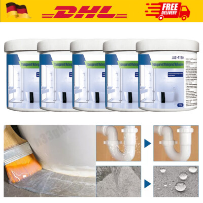 5x Transparenter Wasserdichter Beschichtungsmittel Wasserdichte Isolier-Dicht