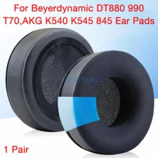 Replacement Ear Pads for Beyerdynamic DT880 990 T70,AKG K540 K545 845 Headphones
