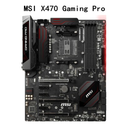 マザーボード MSI X470 GAMING PRO + RYZEN 5 2600 For MSI X470 GAMING PRO AM4 Gaming Motherboard DDR4 M.2 AM4 ATX