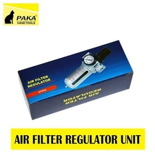 3/8-Inch Air Filter Regulator Combo with Gauge,Control Unit,Heavy Duty with Life