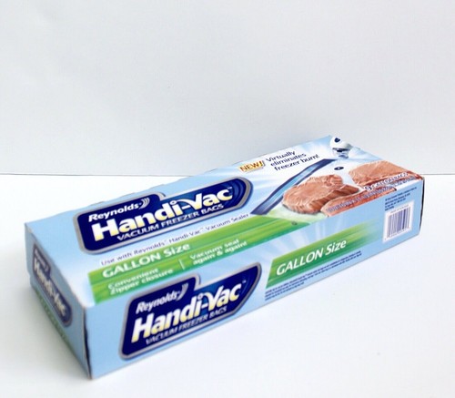 Reynolds Handi-Vac Gallon Size Vacuum Bags Contains 9 Bags NEW - Picture 2 of 3