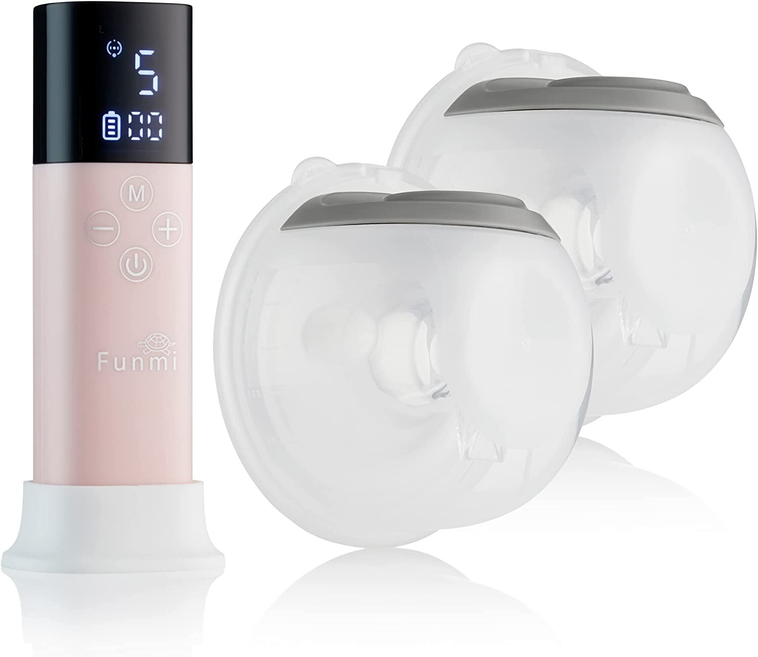 Funmi Wearable Double Electric Breast Pump Silent Hands-Free Breastfeeding BoxQ