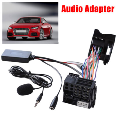 Für Audi A4 B7 TTs TT A8 R8 Bluetooth-5.0 Modul Empfänger Stereo AUX MIC Adapter