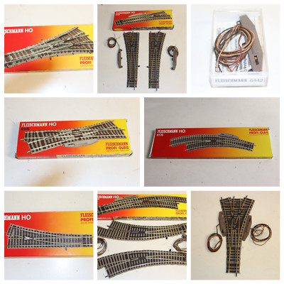 Fleischmann Modelleisenbahn Auswahl Profi - Gleis Weichen Gleismaterial H0