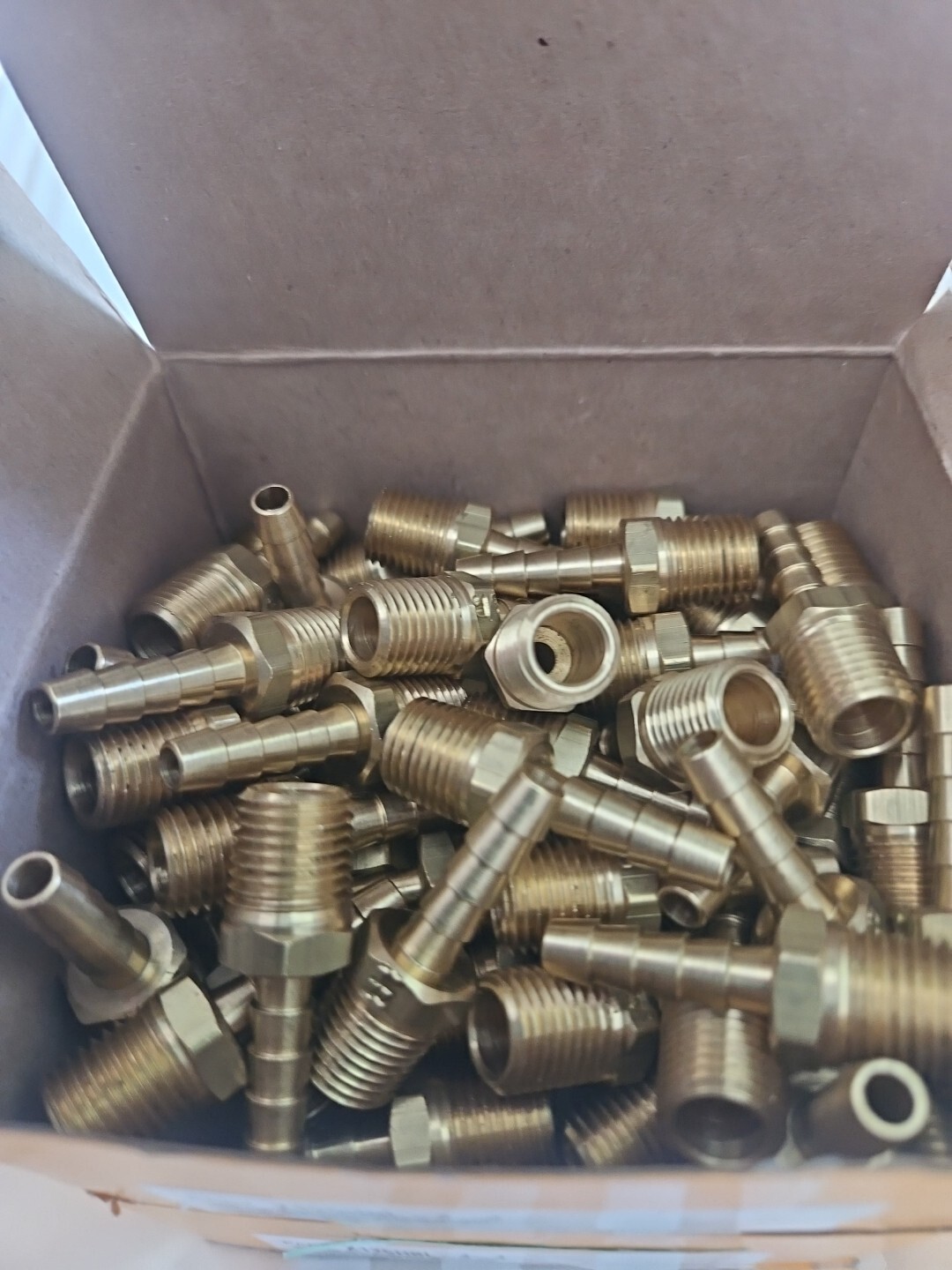 Parker Type 125HBL-4-4 Brass 1/4