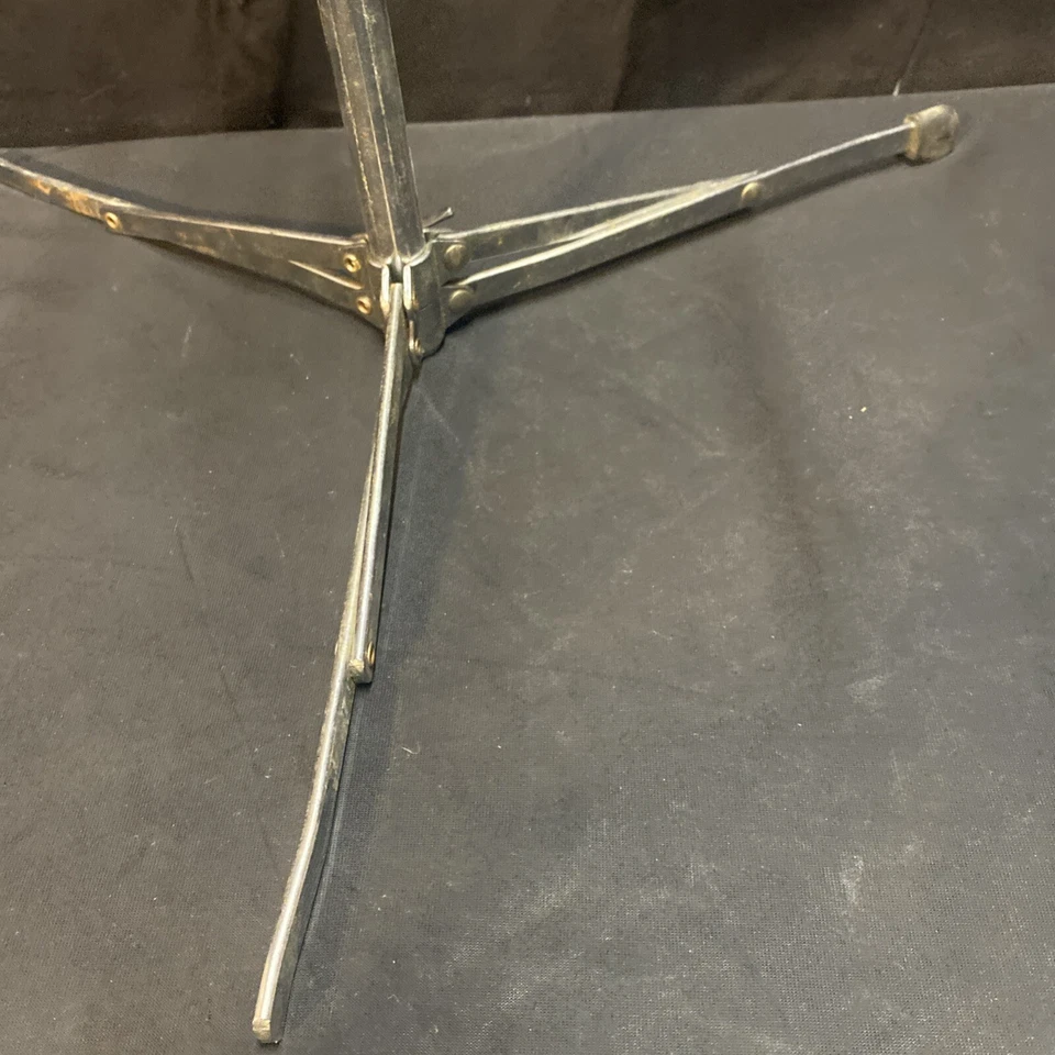 LUDWIG Base Plana Caja Tambor Soporte Años 60 De Colección Pierna Fundida Junta Necesita Pies Foto 4 de 4