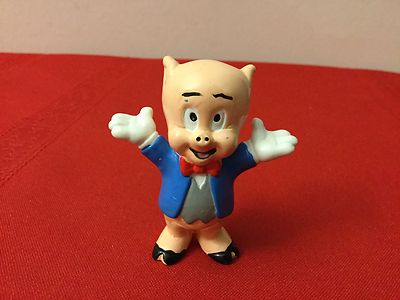 Warner Bros. PVC Characters -2 1/4'' Porky Pig figure - Applause