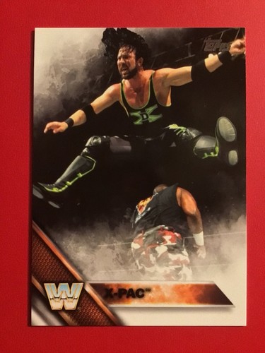 2016 Topps WWE - Topps Vault Blank Back #100 X-Pac 1 /1 (with COA) - Picture 1 of 5