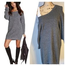 Michael Kors Shimmer Sweater Dress M Retails $220