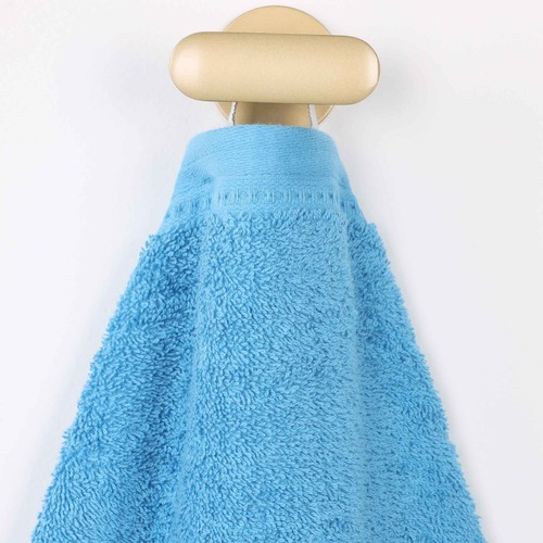 Honeycomb Textured Waffle Border Cotton Medium Weight Hand Towels, Set of 6 - 第 22/94 張圖片