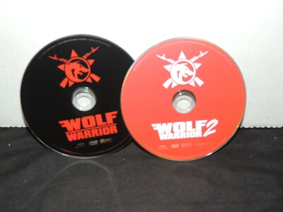 Wolf Warrior 1 & 2 DVD Films Wu Jing 2 Movie Collection VERY GOOD