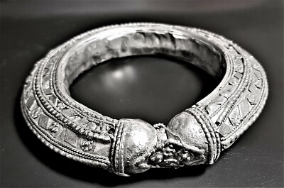 Bracelet En Argent Du XIXème Siècle - Occasion - Bijou Vintage Et Ancien
