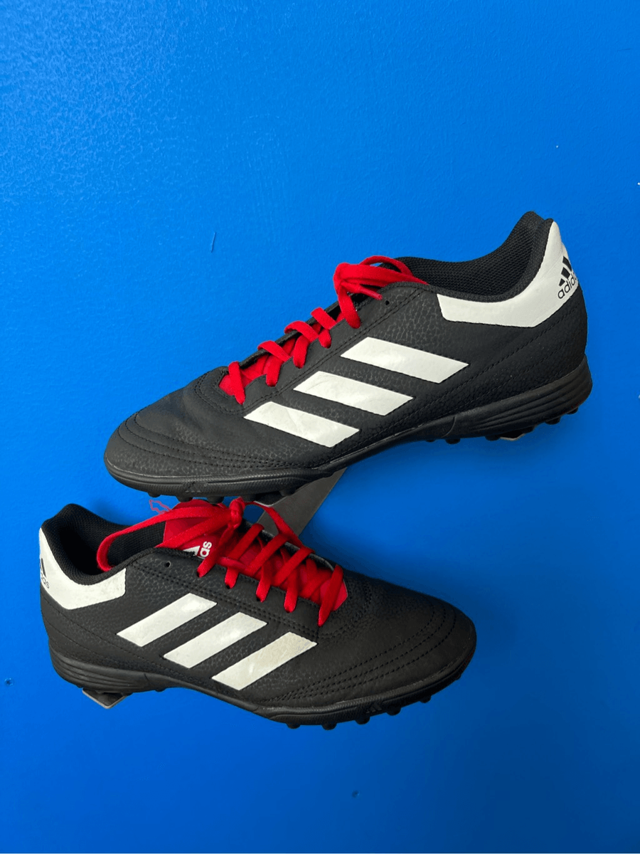 Adidas Black, Red, White SGC 753002 Cleats Soccer Shoes US Size