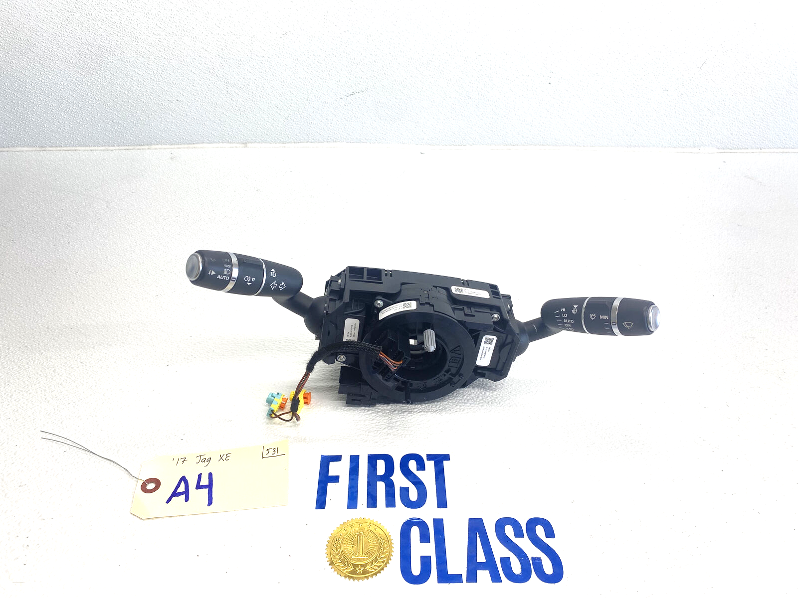 2017-2019 Jaguar XE 2.0 Steering Column Turn Signal Wiper Switch Clock Spring  