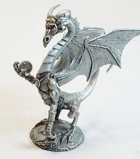 Rawcliffe Partha Pewter Council Of Wyrms Amber Eyes Dragon PP1239 Figurine AD&D 