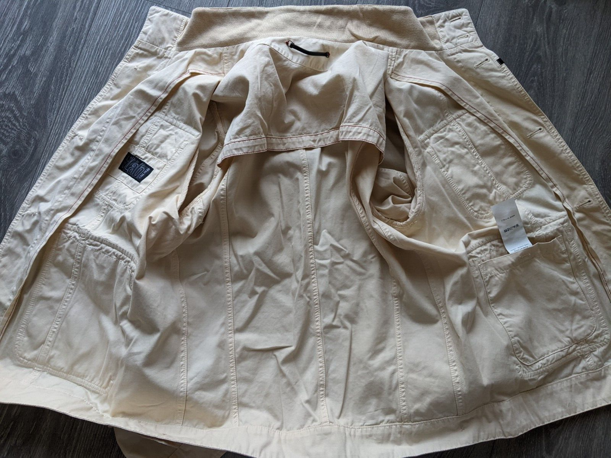 LAB Pal Zileri Button Down Field Safari Jacket Made In Italy | eBay