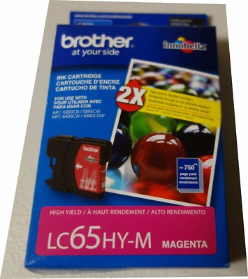 Cartouche D'encre Magenta Compatible Brother - Pour Modèles MFC-6490/CW, MFC-6890CDW, Référence B-LC980M-1, 12ml
