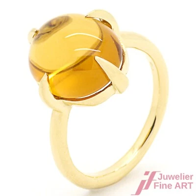 Ring 750 Gelbgold mit Citrin W 58 - Bild 1 von 4