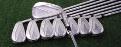 TaylorMade Golf 2022 Stealth Iron Set 4-PW KBS MT 85 Steel Regular Flex - NEW