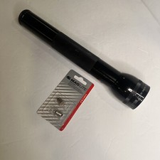 Vintage MagLite Flashlight 12 Black 3 D Cell Made in USA Mag-Lite