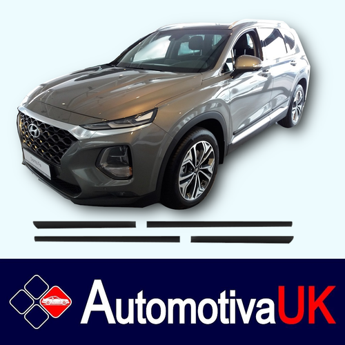 Strisce di sfregamento Hyundai Santafe Mk4 | Protezioni porte | Modanature protezione laterali - Foto 3 di 7