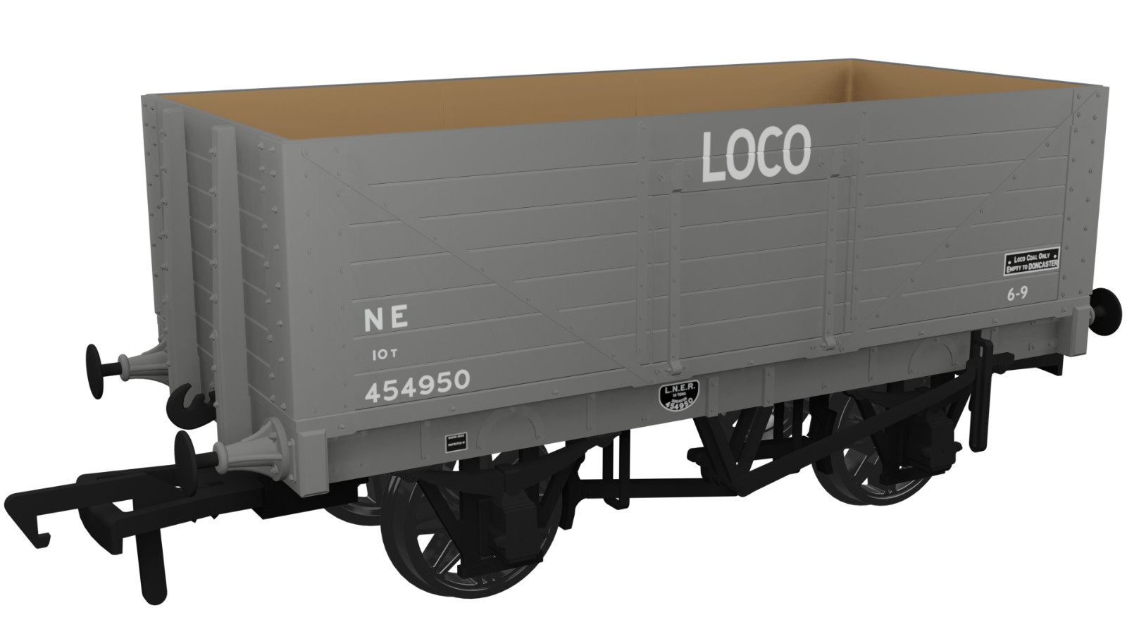 RAPIDO RCH 1907 SPEC 12T OPEN WAGON LNER (LATE) No 454950 967414