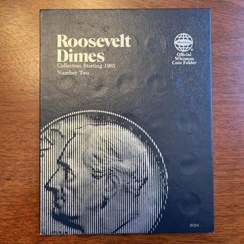 1965-1996 P&D ROOSEVELT DIMES COMPLETE COIN SET w/ALBUM