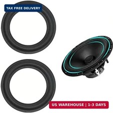 2PCS 5 Inch Speaker Foam Surround Repair Kit Rubber Edge Replacement