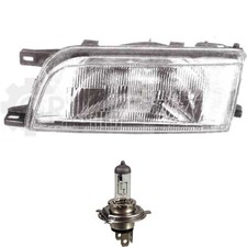 Halogen Scheinwerfer links für Nissan Sunny N14 2.91-9.95 H4 ohne Motor