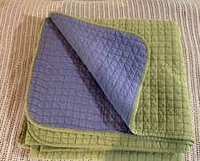 Sonoma Home Box Stitch Cotton Twin Coverlet Q...