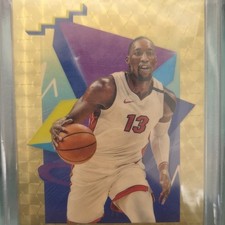 Topps 2024 Finest Superfractor Bam Adebayo #145 Miami Heat Basketball Card 11