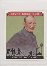 1986 1933 Goudey Sport Kings Gum Reprint Knute Rockne #35 n1u