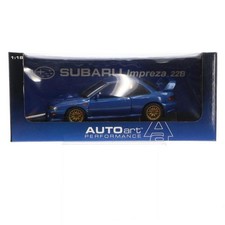 AUTOART 1/18 Subaru Impreza 22B Blue 78601 Diecast Model Car with Box